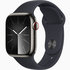 Apple Watch S9 Cell/41mm/Graphite/Sport Band/Midnight/-M/L
