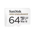 SanDisk High Endurance/micro SDXC/64GB/UHS-I U3 / Class 10/+ Adaptér