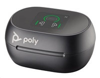 HP Poly Voyager Free 60+ MS Teams bluetooth headset, BT700 USB-A adaptér, dotykové nabíjecí pouzdro, černá