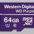 WESTERN DIGITAL WD Purple microSDXC 64GB Class 10 U1