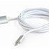 GEMBIRD CABLEXPERT USB 2.0 Nabíjací a synchronizačný kábel Lightning (IP5 a vyšší), opletený, 1,8 m, strieborný, lesklý