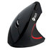 Bluetooth optická myš Myš C-TECH VEM-09/Vertikálna/Optická/Pre pravákov/1 600 DPI/Bezdrôtová USB/Čierna