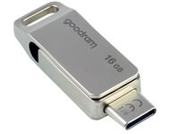 GOODRAM Flash disk 16 GB ODA3, USB 3.2, strieborná