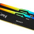 KINGSTON DIMM DDR5 64GB (Kit of 2) 6000MT/s CL30 Non-ECC FURY Beast RGB XMP, Černá