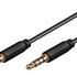 Káblový konektor PREMIUMCORD 3.5 mm 4 pin M/M 1 m pre Apple iPhone, iPad, iPod
