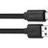 AVACOM dátový a nabíjací kábel USB - USB Type-C, 100cm, čierna