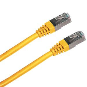 OEM Patch cord FTP cat5e 1M žlutý