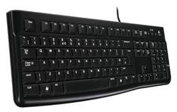 Klávesnica Logitech K120/Drôtová USB/ CZ- SK layout/Čierna