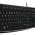 Klávesnica Logitech K120/Drôtová USB/ CZ- SK layout/Čierna