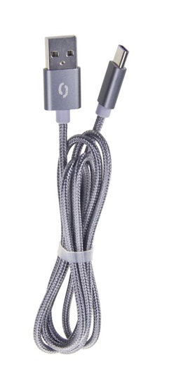 ALIGATOR ALI datový kabel lightning,šedý DAKT006