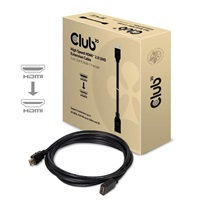 CLUB 3D Predlžovací kábel HDMI Club3D 2.0, 4K60Hz UHD (M/F), 3 m