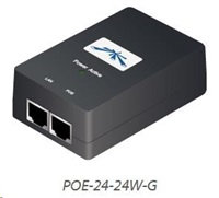 Ubiquiti POE-24, Gigabit PoE adpt.24V/1A (24W) vč. kabelu