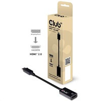 CLUB 3D Club3D Active DisplayPort adaptér 1.4 na HDMI 2.0b, HDR, 19cm