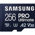 Samsung micro SDXC 256GB PRO Ultimate + SD adaptér