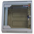 LEXI-Net 10" nástěnný rozvaděč 6U 310x260, skleněné dveře, svařovaný, šedý