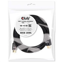 CLUB 3D Kábel HDMI Club3D 2.0 aktívny, vysokorýchlostný 4K UHD, Redmere (M/M), 15 m, 28 AWG