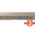 Tenda TEF1126P-24-410W PoE AF/AT switch - 24x PoE 100 Mb/s + 2x Uplink 1Gb/s RJ45/SFP, PoE+ 370W