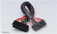 AKASA Predlžovací kábel 24 pin(M) na 20+4 pin(F) - 30cm