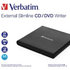 VERBATIM Slimline CD/DVD Writer USB externá mechanika - bez NERO