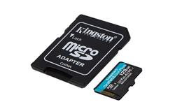 Kingston Canvas Go Plus A2/micro SDXC/128GB/UHS-I U3/Class 10/+ Adaptér