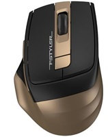 Bluetooth optická myš A4tech FG35, bezdrôtová myš FSTYLER, bronzová