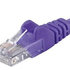 PremiumCord Patch kabel UTP RJ45-RJ45 CAT6 1m fialová