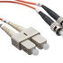 OEM Duplexní patch kabel MM 62,5/125 OM1, SC-ST, LS0H, 3m