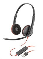 HP Poly Blackwire 3220 náhlavní souprava, USB-A, stereo