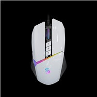 Optická myš A4tech Bloody Myš W60 Max Activated, podsvícená herní myš, 12000 DPI, USB, Bílá