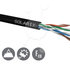 Inštalačný kábel Solarix vonkajší UTP, Cat5E, vodič, PE, krabica 305m SXKD-5E-UTP-PE