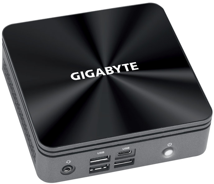 Gigabyte Brix/Brix 10210(E) barebone (i5 10210U)/Mini/Intel® Core™ i5-10210U/bez RAM/UHD 620/bez OS/