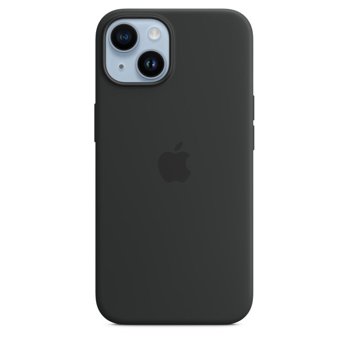APPLE iPhone 14 Silicone Case with MS - Midnight