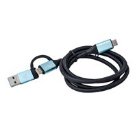 i-tec kábel USB-C na USB-C s integrovanou redukciou na USB-A/3.0