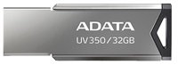 ADATA UV350/32GB/USB 3.1/USB-A/Strieborná