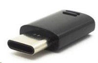 Adaptér Samsung EE-GN930, USB-C / micro USB, čierny, (voľne ložený)