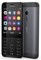 Nokia 230 Dual SIM, tmavo strieborná
