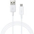 Dátový kábel Samsung EP-DG925UWE, micro USB, biely (voľne ložený)