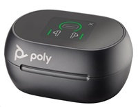 HP Poly Voyager Free 60+ bluetooth headset, BT700 USB-C adaptér, dotykové nabíjecí pouzdro, černá