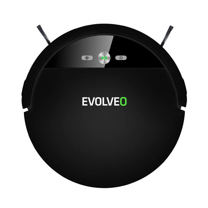 Robotický vysávač EVOLVEO RoboTrex H6, robotický vysavač, stírání vodou, nabíjecí stanice, černý