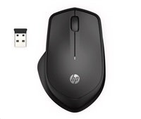 Bluetooth optická myš HP 280 Silent/Kancelárska/Optická/Pre pravákov/1 200 DPI/Bezdrôtová USB/Čierna