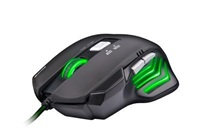 Optická myš C-TECH GM-01G Akantha, zelená