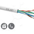 Kabel licna Solarix CAT5E UTP PVC šedý 305m/box SXKL-5E-UTP-PVC