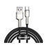Baseus Cafule USB-A/C kábel 66W 2m čierny (CAKF000201)