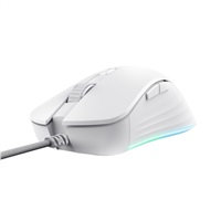 Optická myš TRUST herní myš GXT 924W YBAR+ Gaming Mouse, optická, USB, bílá