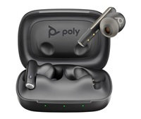 HP Poly Voyager Free 60 MS Teams bluetooth headset, BT700 USB-A adaptér, nabíjecí pouzdro, černá