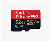 SanDisk Extreme PRO/micro SDHC/32GB/UHS-I U3 / Class 10/+ Adaptér
