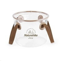 Naturehike skládací nádoba pro skladování/mytí 10l 210g - transparentní