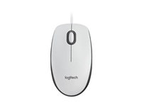 Optická myš Logitech myš Corded M100, bílá, EMEA