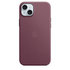 APPLE iPhone 15+ FineWoven Case with MS - Mulberry