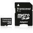 Karta TRANSCEND MicroSDHC 16 GB triedy 10 + adaptér